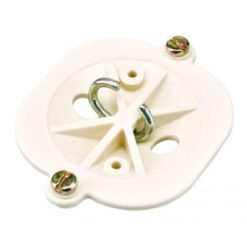 Haf 3505 deksel voor ronde lasdozen met ophanghaak en schroeven